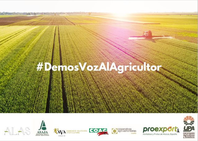 Demosvoz alagricultor campo covid19 oleo