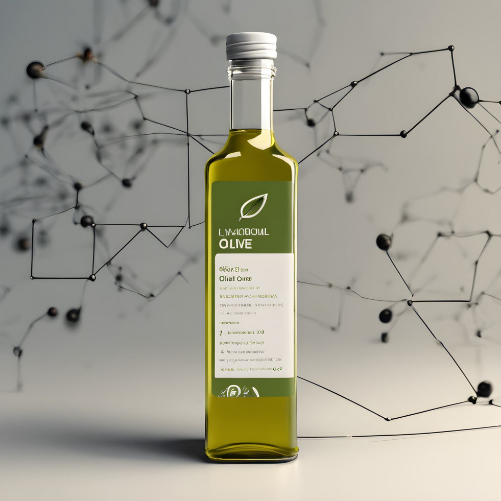 Botella aove blockchain usyncro196 oleo030524