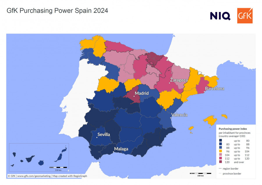 GfK Purchasing Power Spain 2024 oleo201224